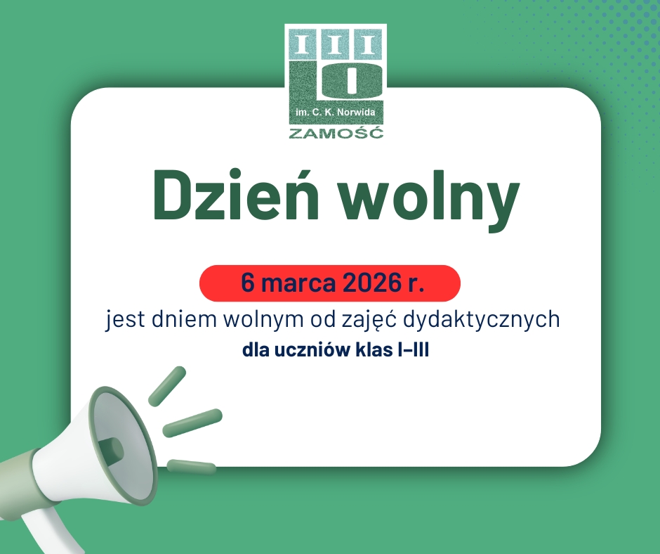 Dzień wolny dla klas I–III