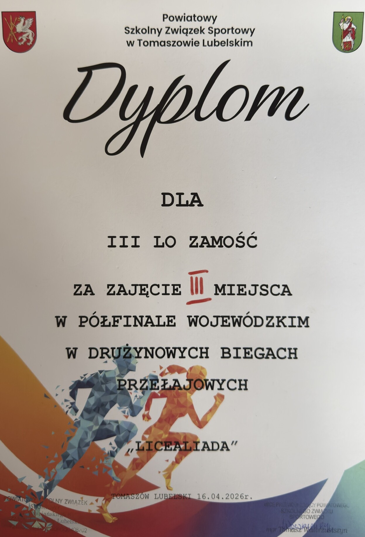 Sukcesy sportowe – kwiecień 2026