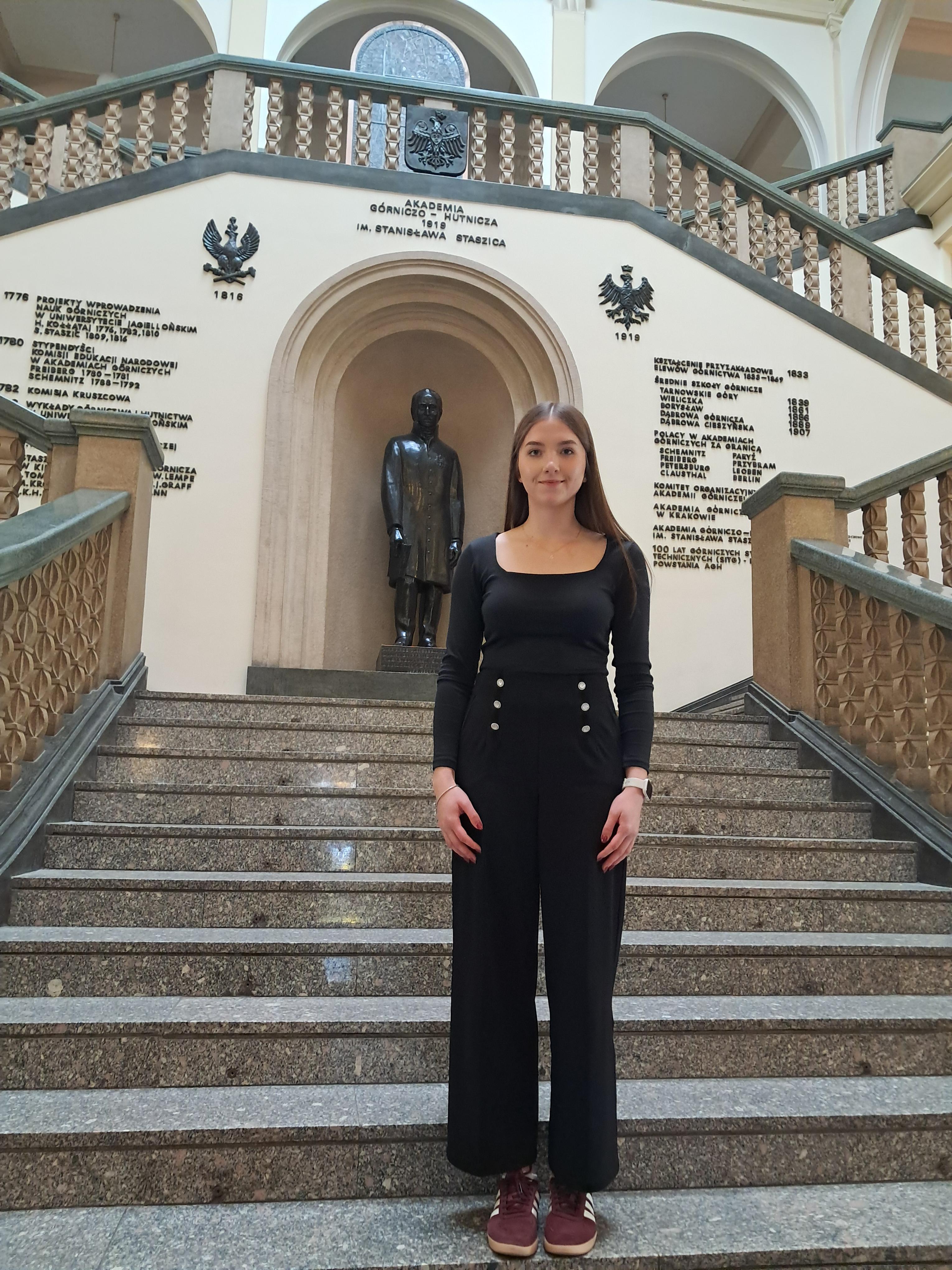 Laureatka XIX Ogólnopolskiej Olimpiady o Diamentowy Indeks AGH