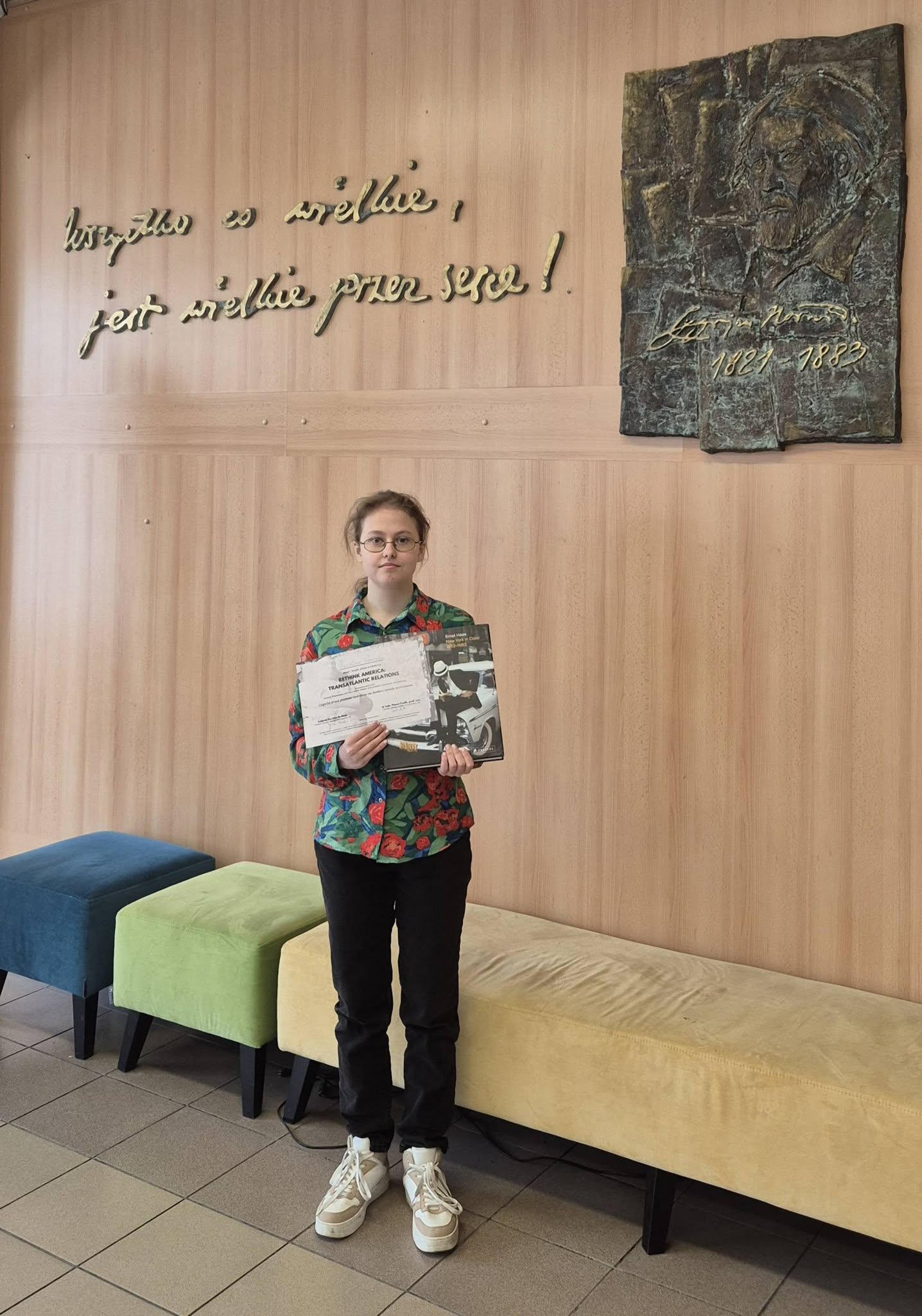 Wyróżnienie w konkursie i wyjazd do Warszawy