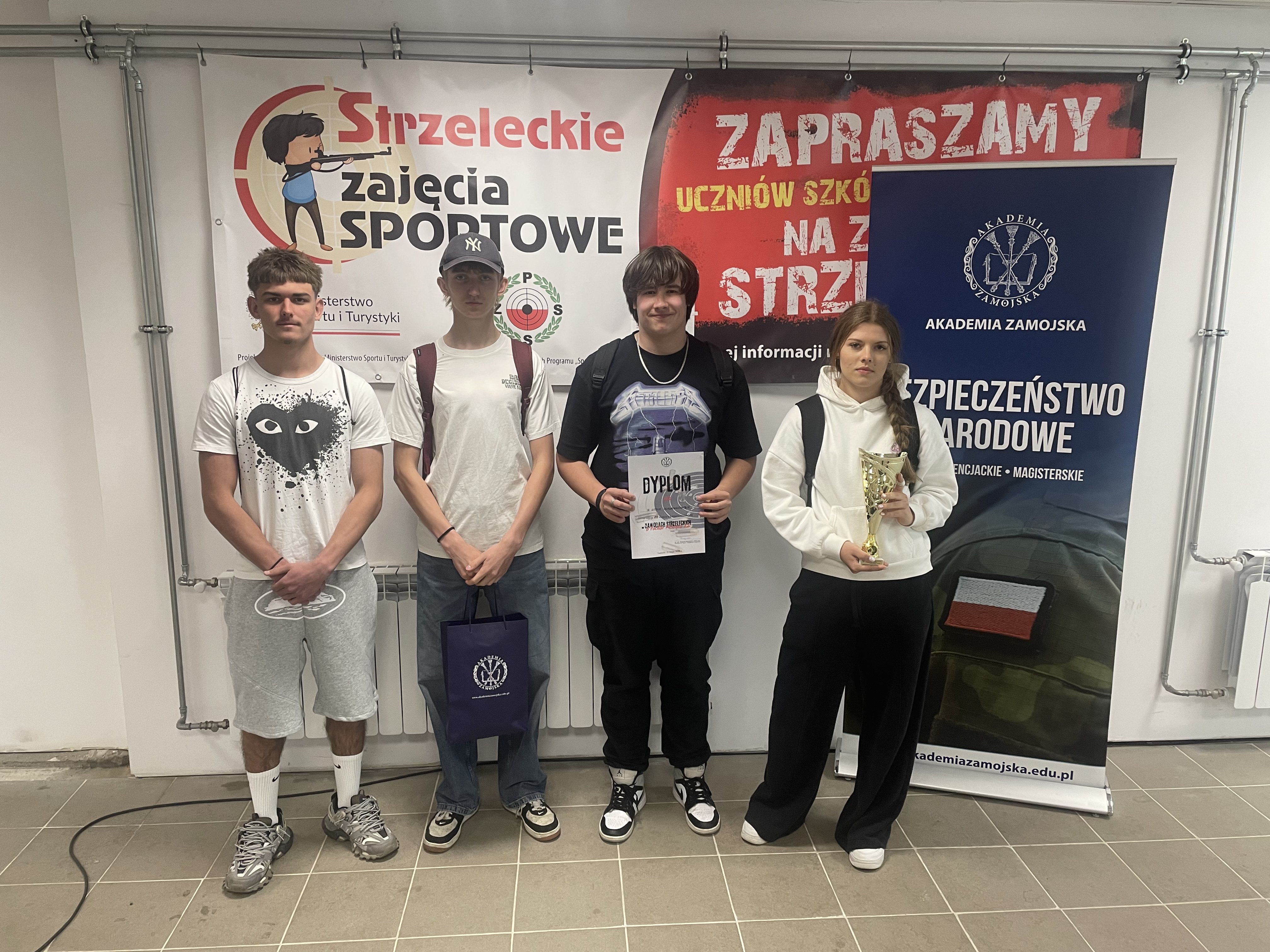Sukcesy w zawodach strzeleckich