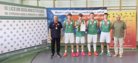 Srebro w finale wojewódzkiej Licealiady