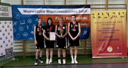 Brązowy medal w finale wojewódzkiej Licealiady