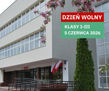 Dzień wolny dla uczniów klas I-III