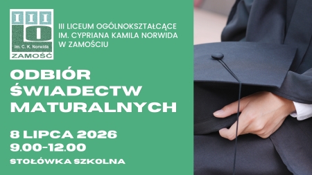 Odbiór dokumentów maturalnych