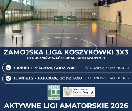 Zamojska Liga Koszykówki 3x3 2026