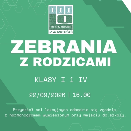 Zebrania z rodzicami