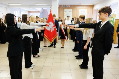 Ślubowanie klas pierwszych w roku szkolnym 2026/2027