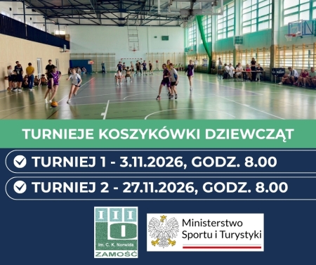 Turnieje koszykówki dziewcząt