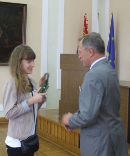 Nagroda Prezydenta Marcina Zamojskiego dla Justyny Drankowskiej