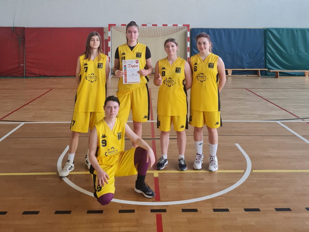 Koszykarki piątą drużyną województwa lubelskiego w koszykówce 5x5