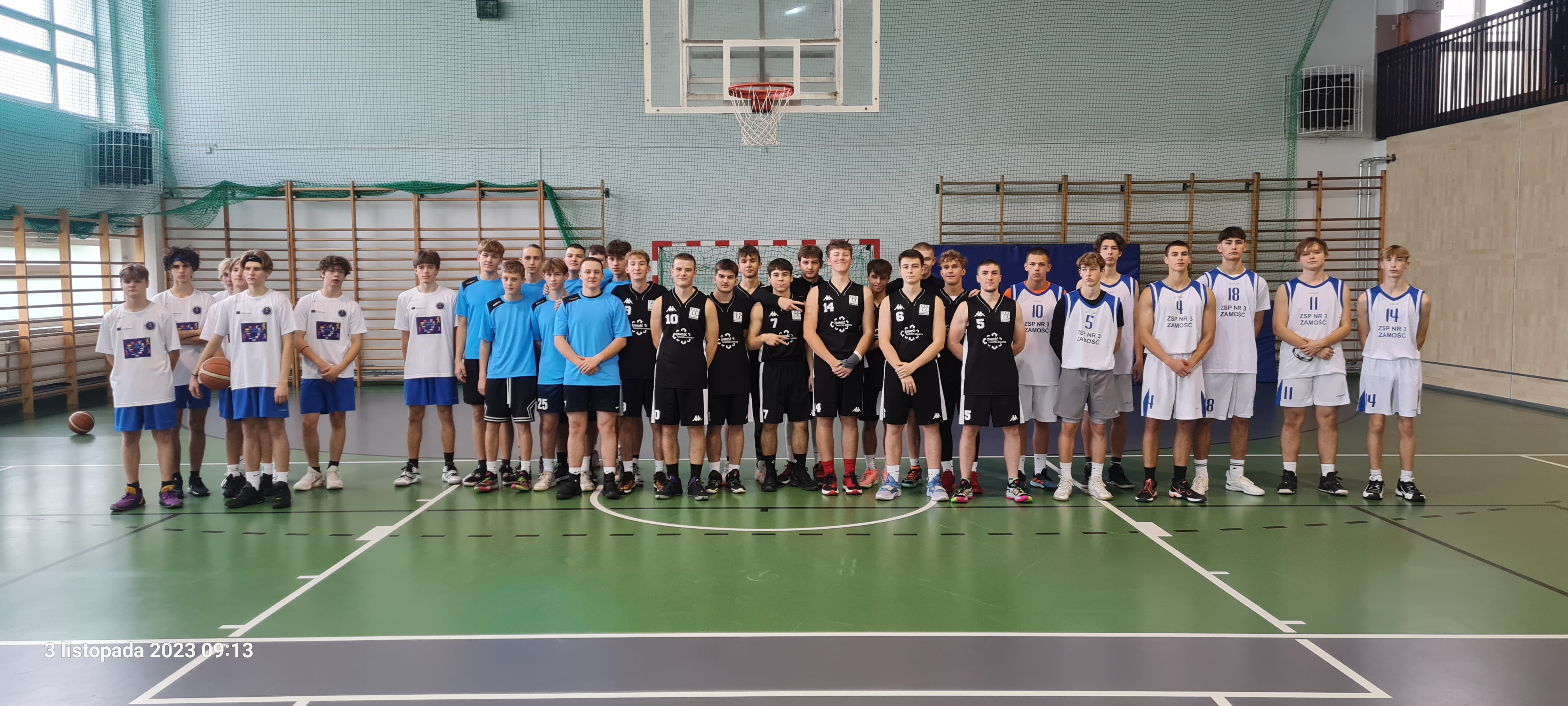 Reprezentacja chłopców wygrywa Zamojską Ligę Koszykówki 5x5 w roku szkolnym 2023/2024
