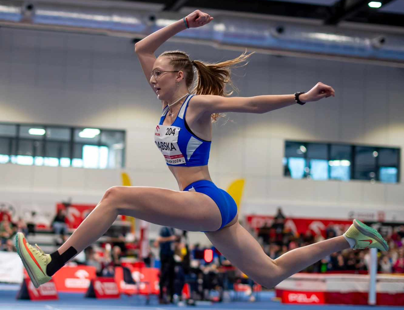 Magda zdobyła srebrny medal w Halowych Mistrzostwach Polski