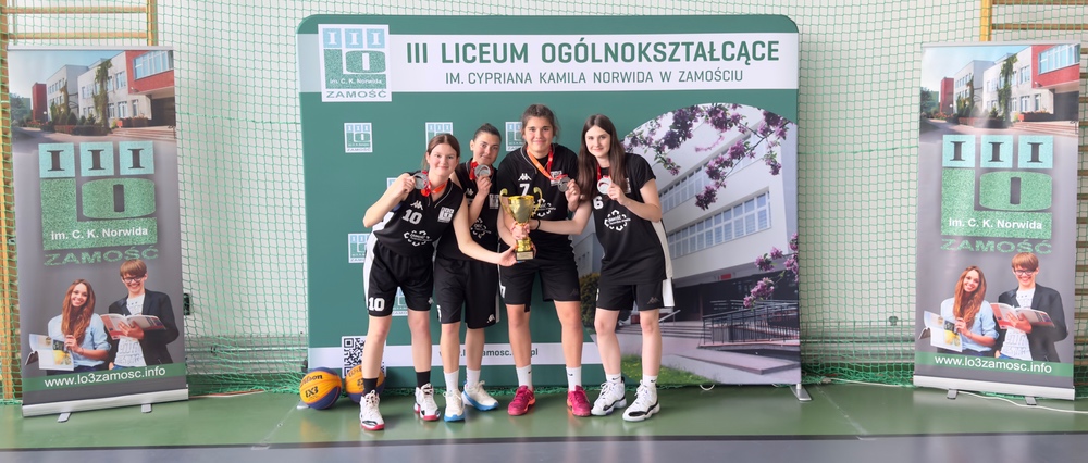 Koszykówka 3X3. Srebrny medal w finale wojewódzkim