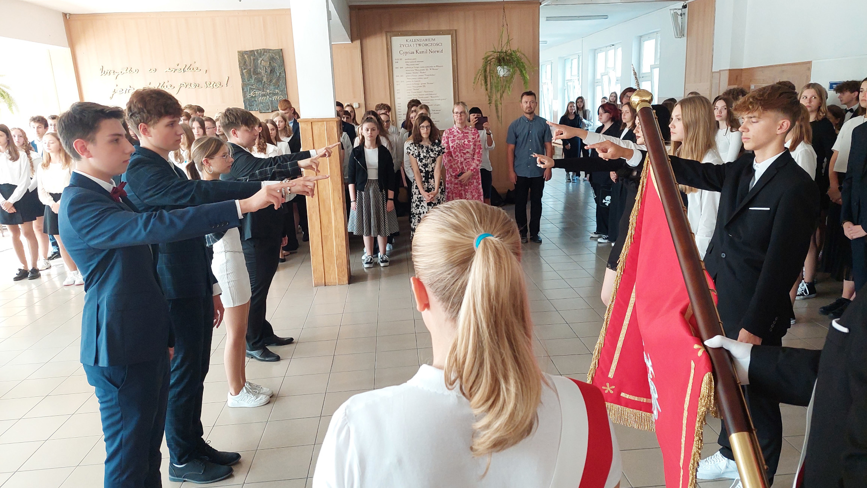 Ślubowanie uczniów klas I
